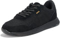 Mens Leather Mix Low Top Sneaker