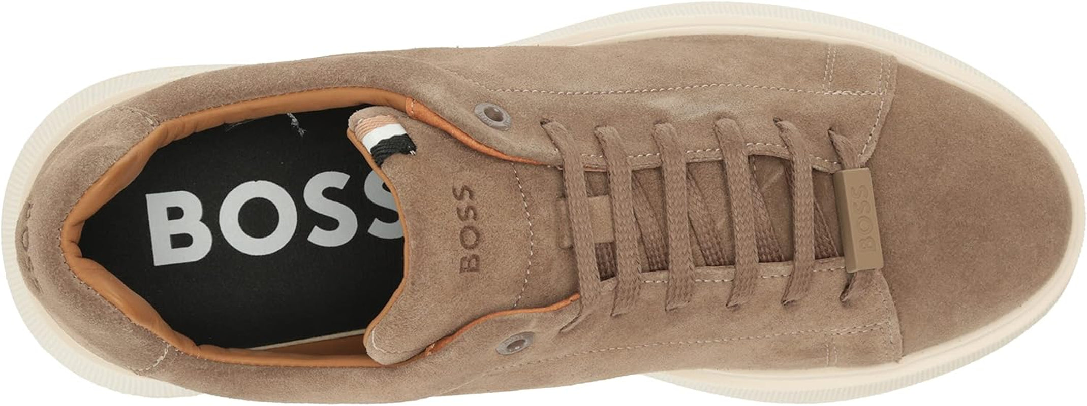 Mens Suede Sneakers with Rubber Sole