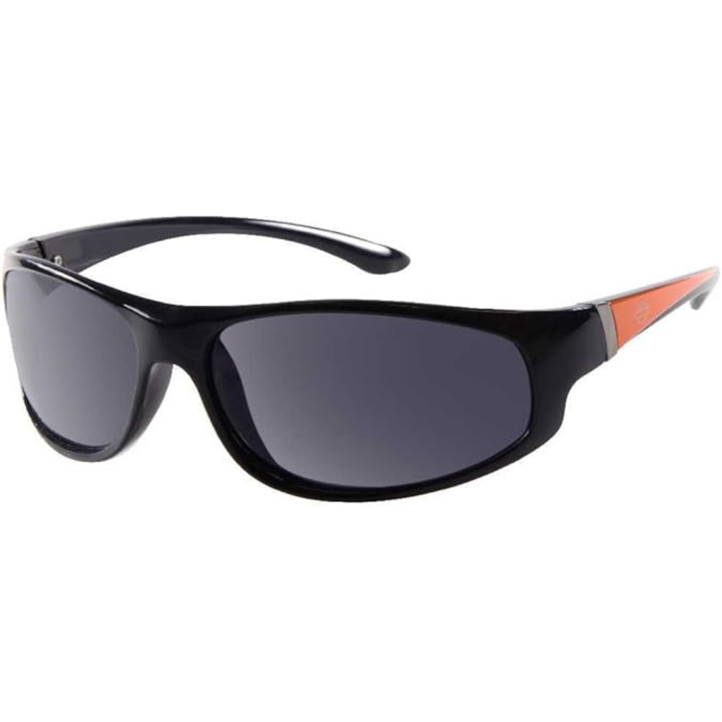 Harley-Davidson Gafas de sol deportivas envolventes para hombre – Gafas de sol de motocicleta para hombres con protección UV y lentes antiniebla
