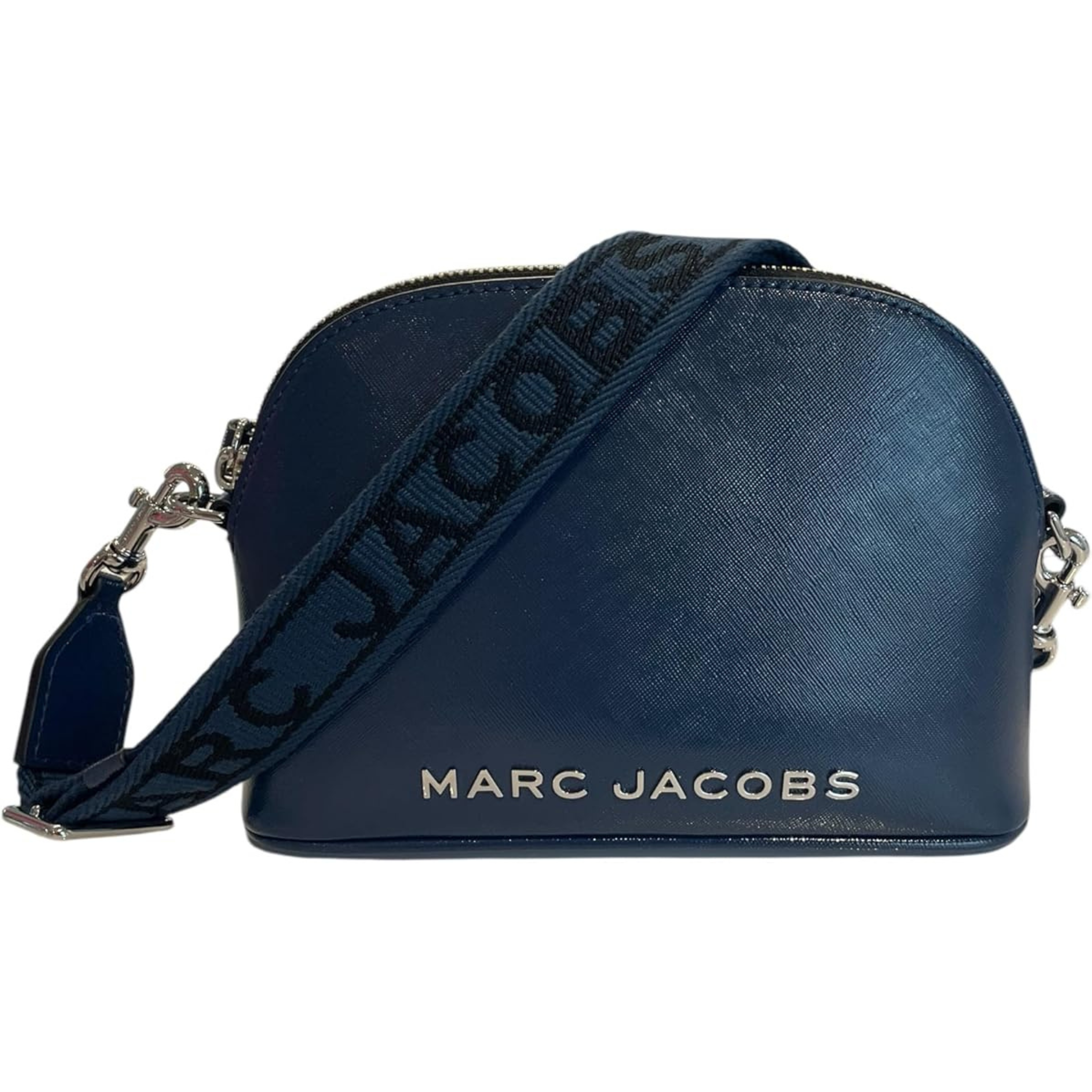 Marc Jacobs Bolso bandolera pequeño Dome de cuero