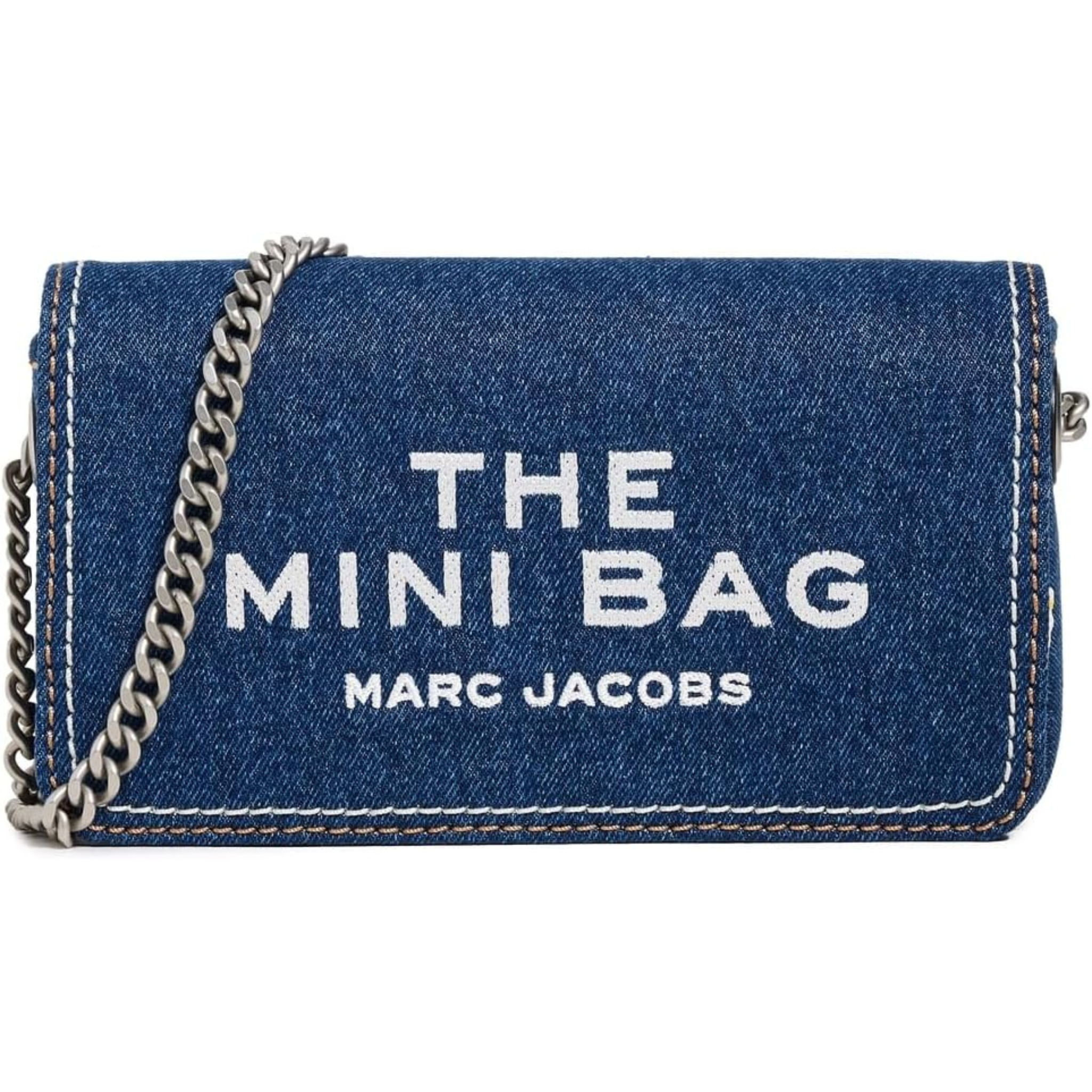 Marc Jacobs Mini bolso de cadena de mezclilla