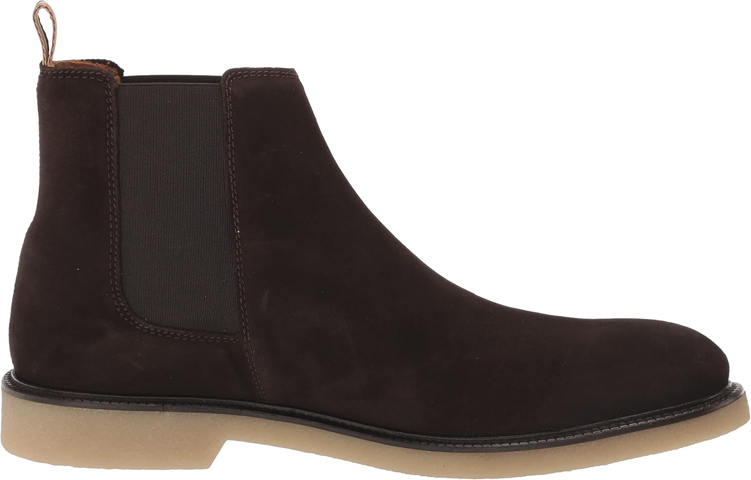 Mens Suede Chelsea Boot with Emed Logo