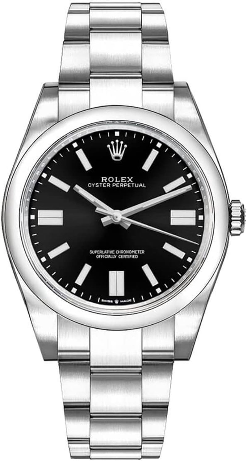 Oyster Perpetual 36 Automatic Chronometer Black Dial Watch 126000BKSO