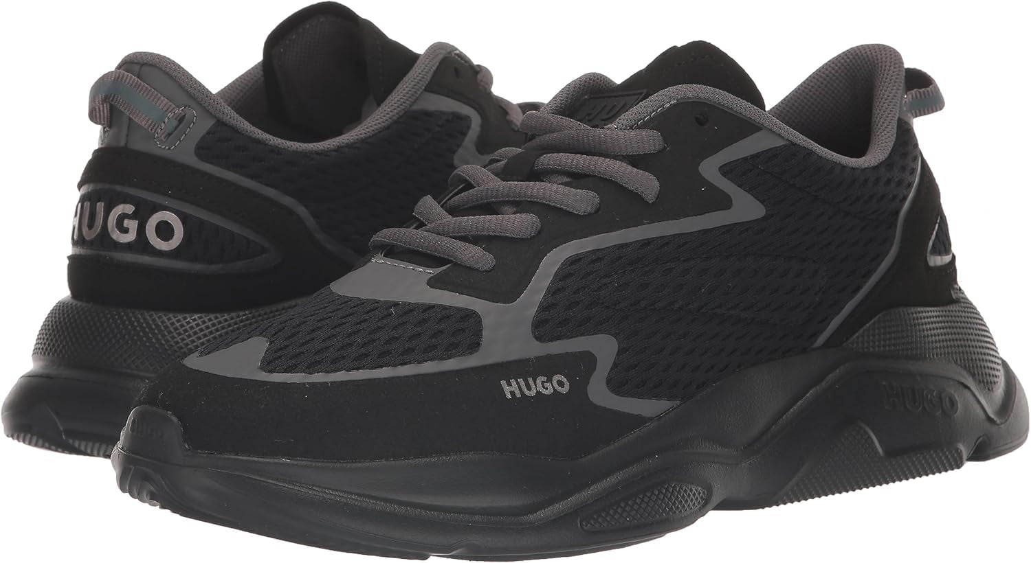 Mens Leon Bold Mesh Running Sneaker