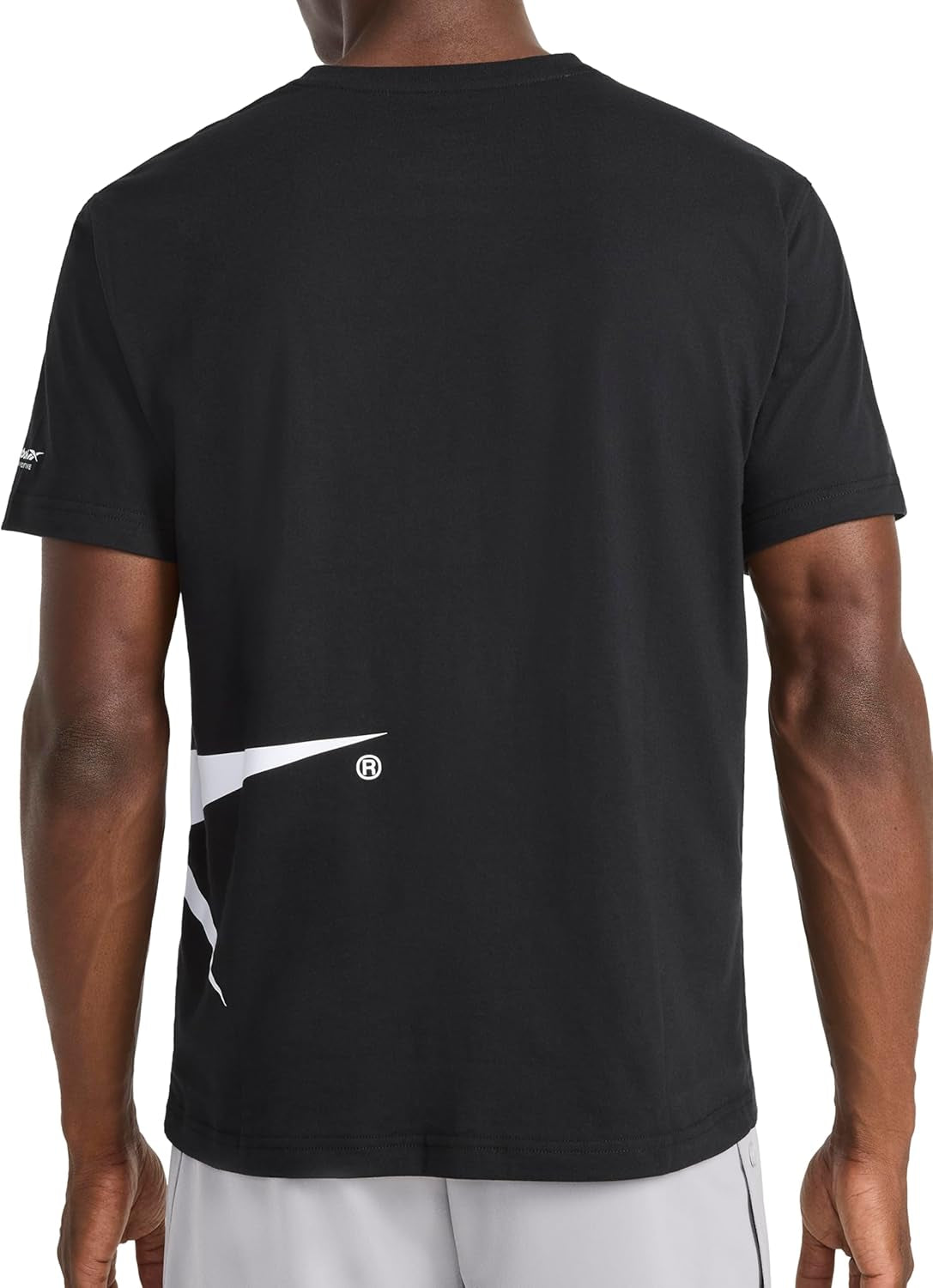 Men'S Big Short Sleeve Crewneck T-Shirt, Standard Fit, Lightweight Cotton-Poly Jersey Fabric