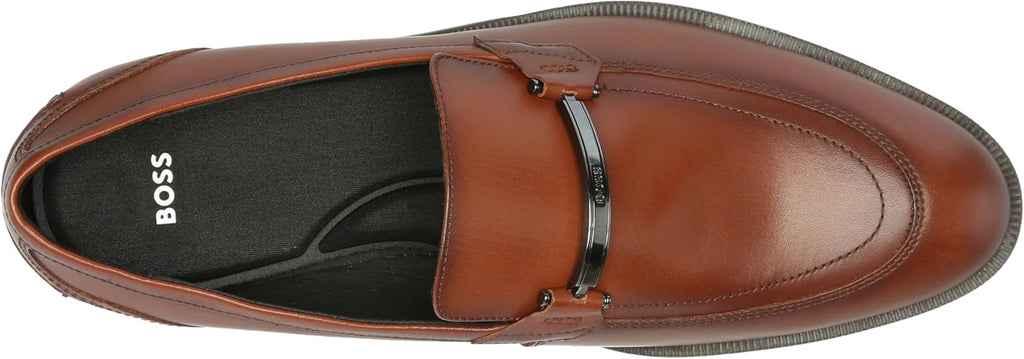 Mens Tayil Smooth Leather Bit Loafer