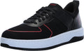 Mens Back Logo Lace up Sneakers