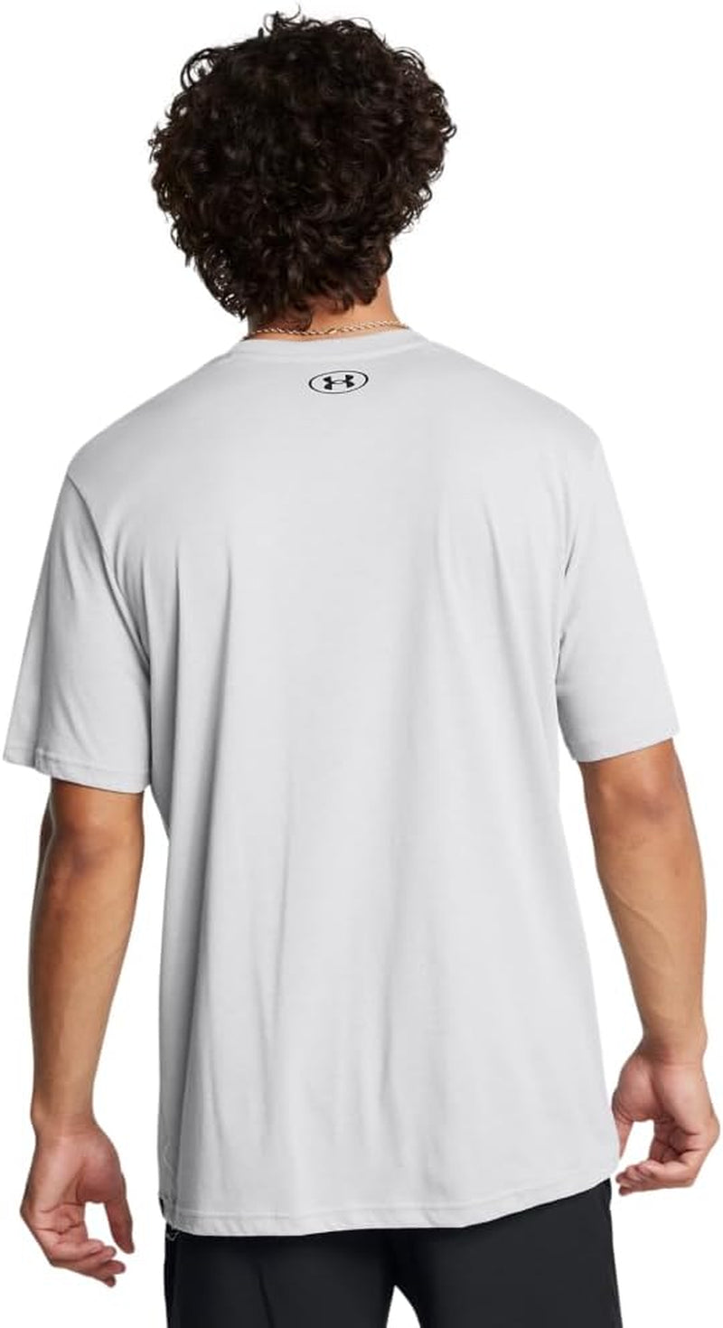 Men'S Project Rock Simple Branded Short Sleeve T Shirt