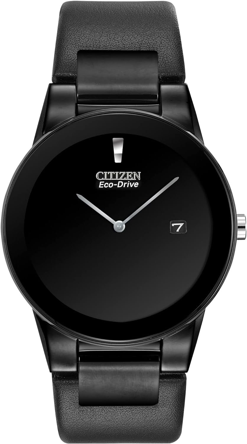 Citizen Men'S Eco-Drive Modern Axiom Watch in Black IP Stainless Steel