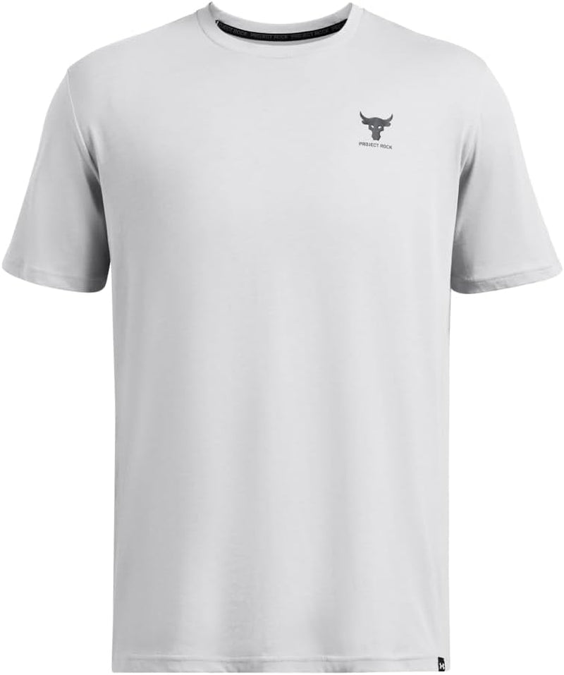 Men'S Project Rock Simple Branded Short Sleeve T Shirt