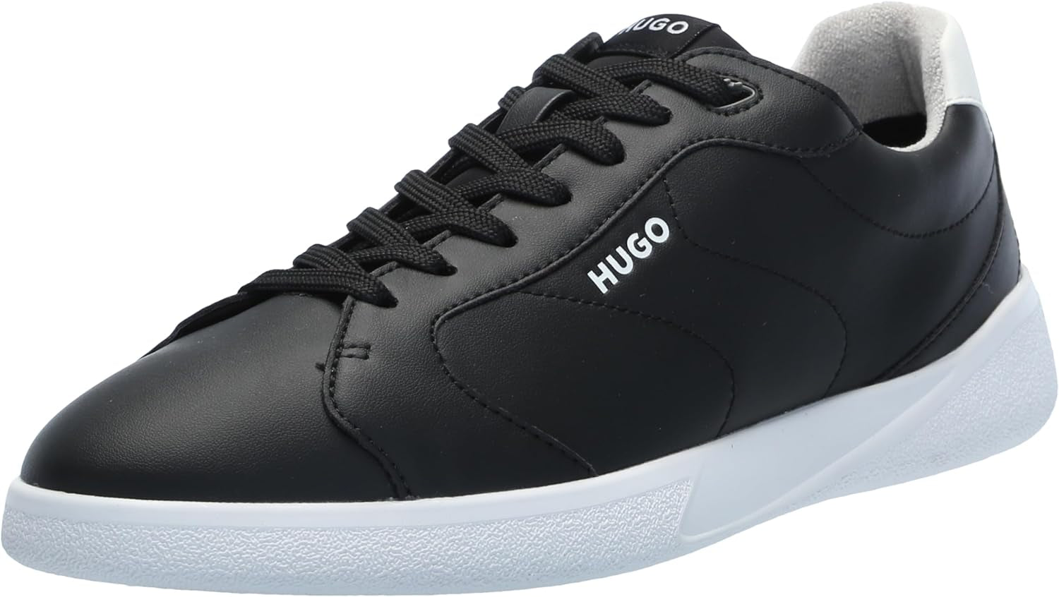 Mens Fly Leather Cupsole Sneaker
