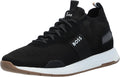 Mens Structured Knit Sock Running Sneaker