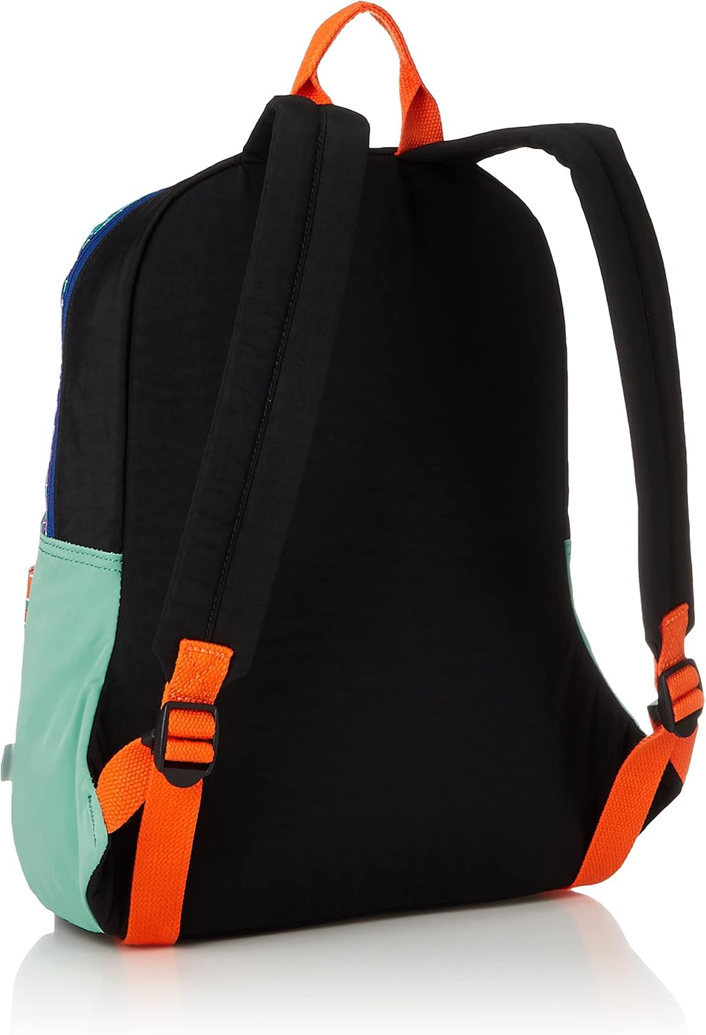 (キプリング) Women Casual Bag, Bold Tap Bl, Large Slimline Backpack Made from Upcycled Material