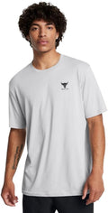 Men'S Project Rock Simple Branded Short Sleeve T Shirt
