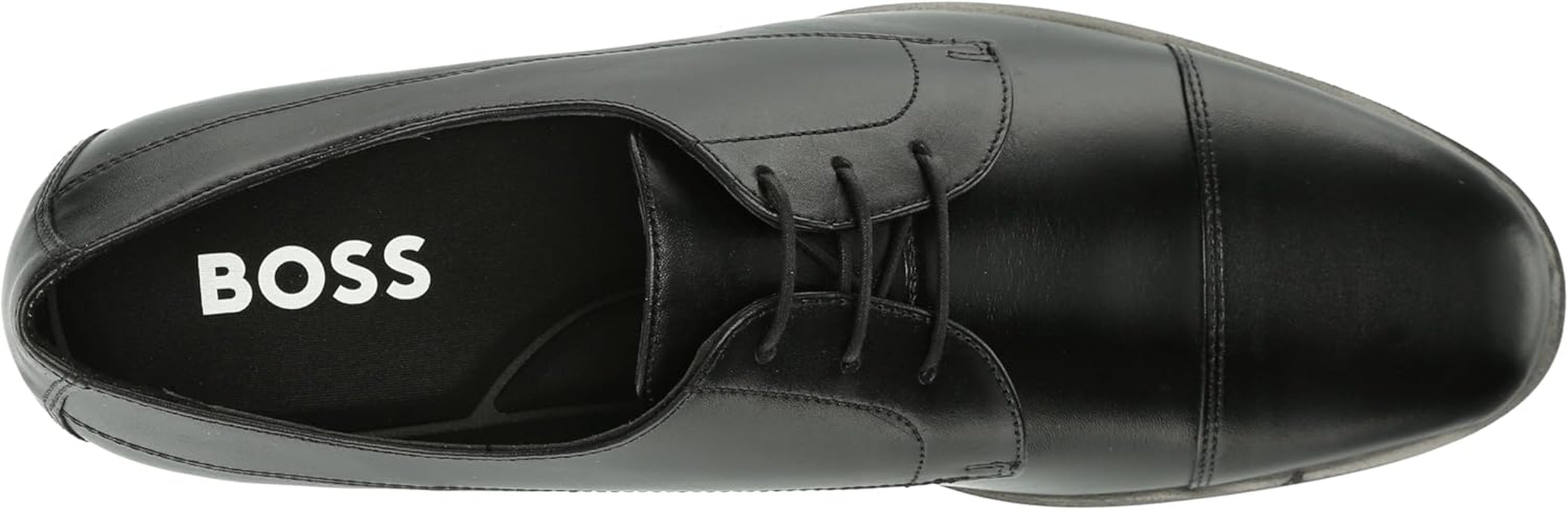Mens Colby Smooth Leather Derby Dress Shoe
