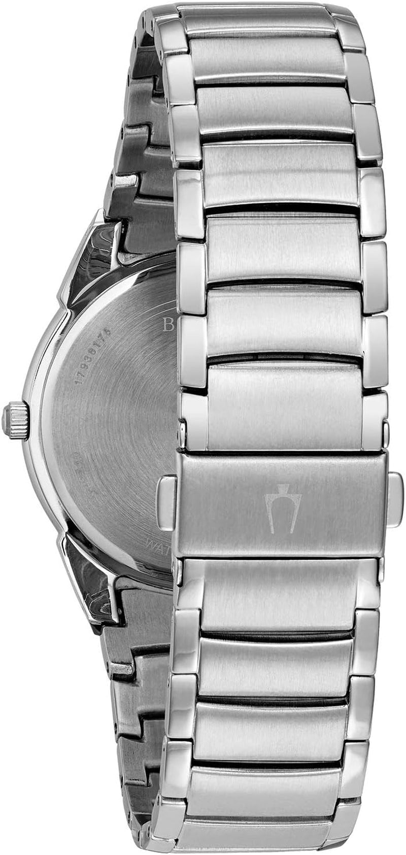Men'S 3-Hand Calendar Date Quartz Watch, Patterned Dial, 38Mm Style: 96B015
