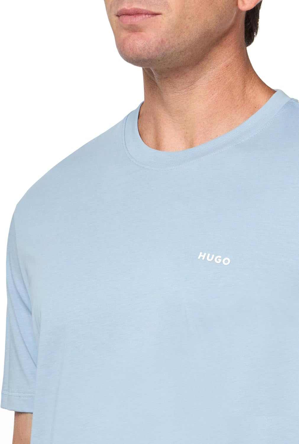 , Small Logo Short Sleeve T-Shirt, Dust Blue, M