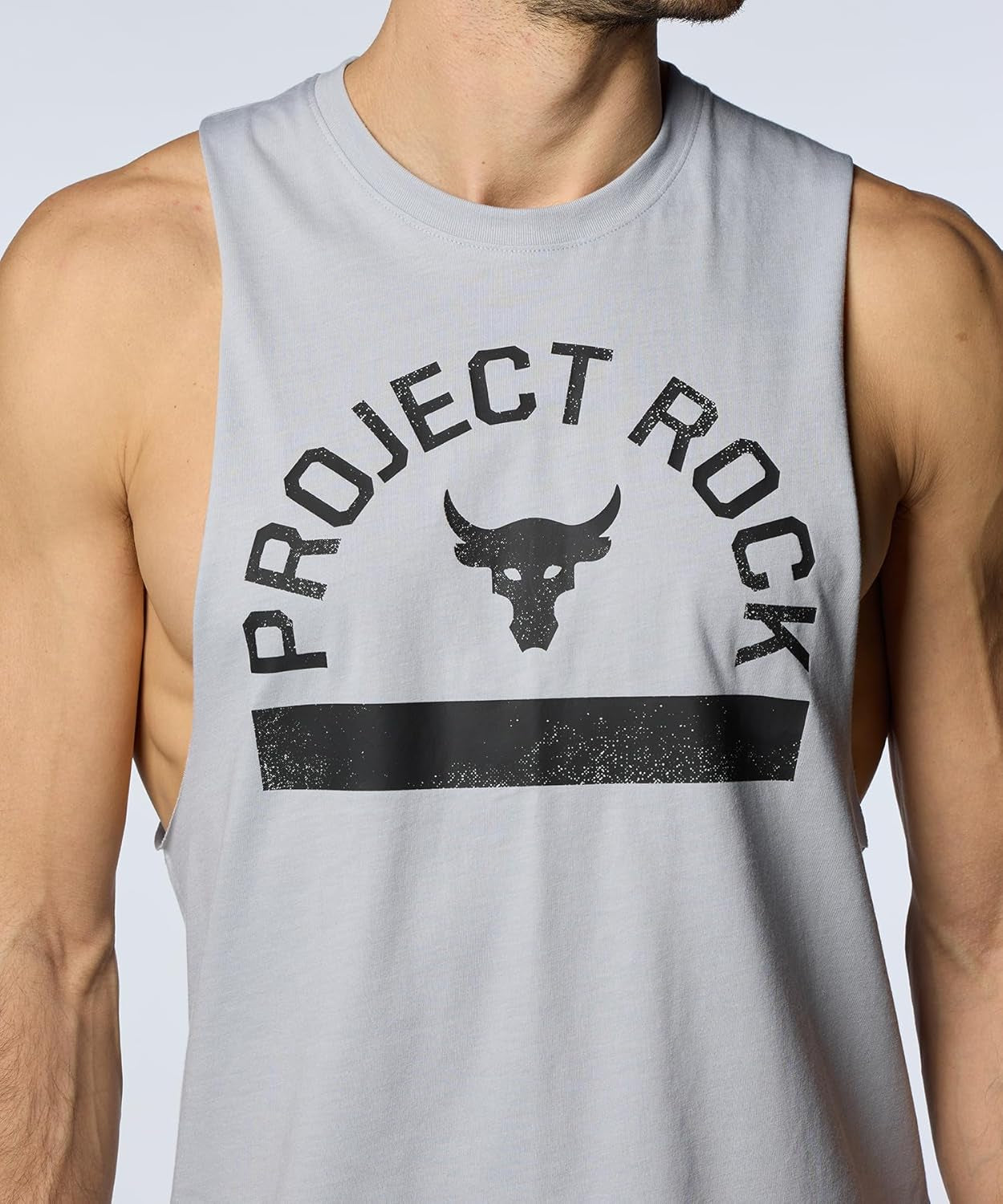 Men'S Project Rock Payoff Graphic Sleeveless T Shirt