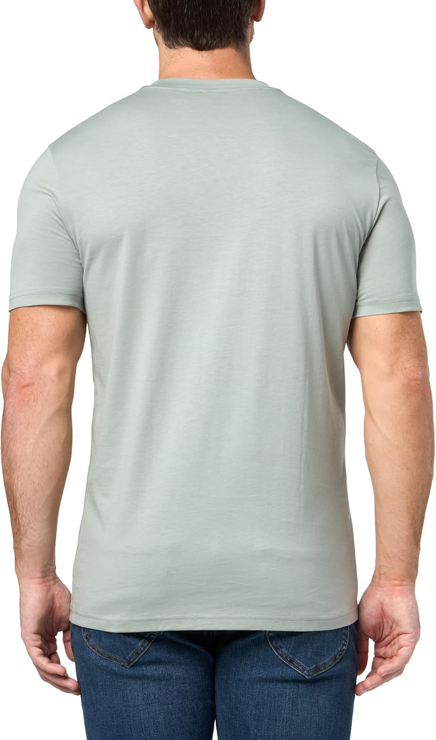Mens Modern Bold Logo Stretch Jersey T-Shirtt-Shirt