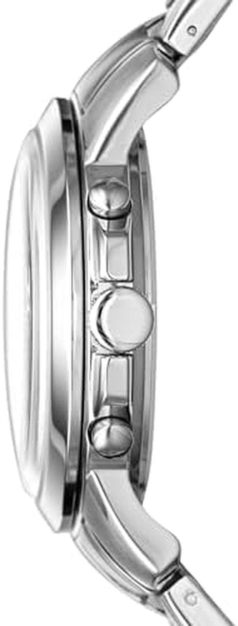 Men'S Grant Quartz Stainless Steel and Leather Chronograph Watch