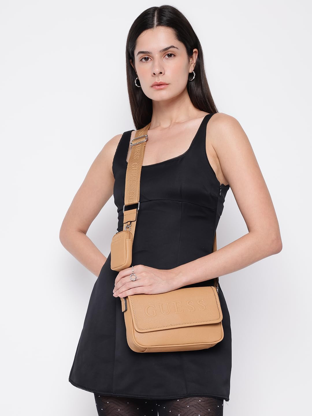 [ゲス] ショルダー HADDINGTON MINI CROSSBODY FLAP