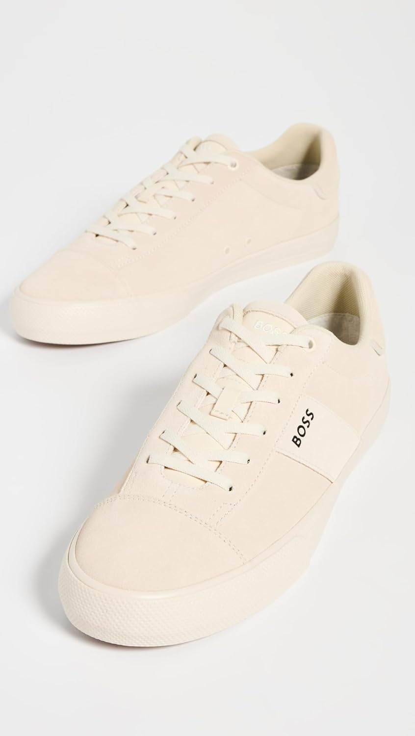 Mens Cupsole Suede Leather Casual Sneaker